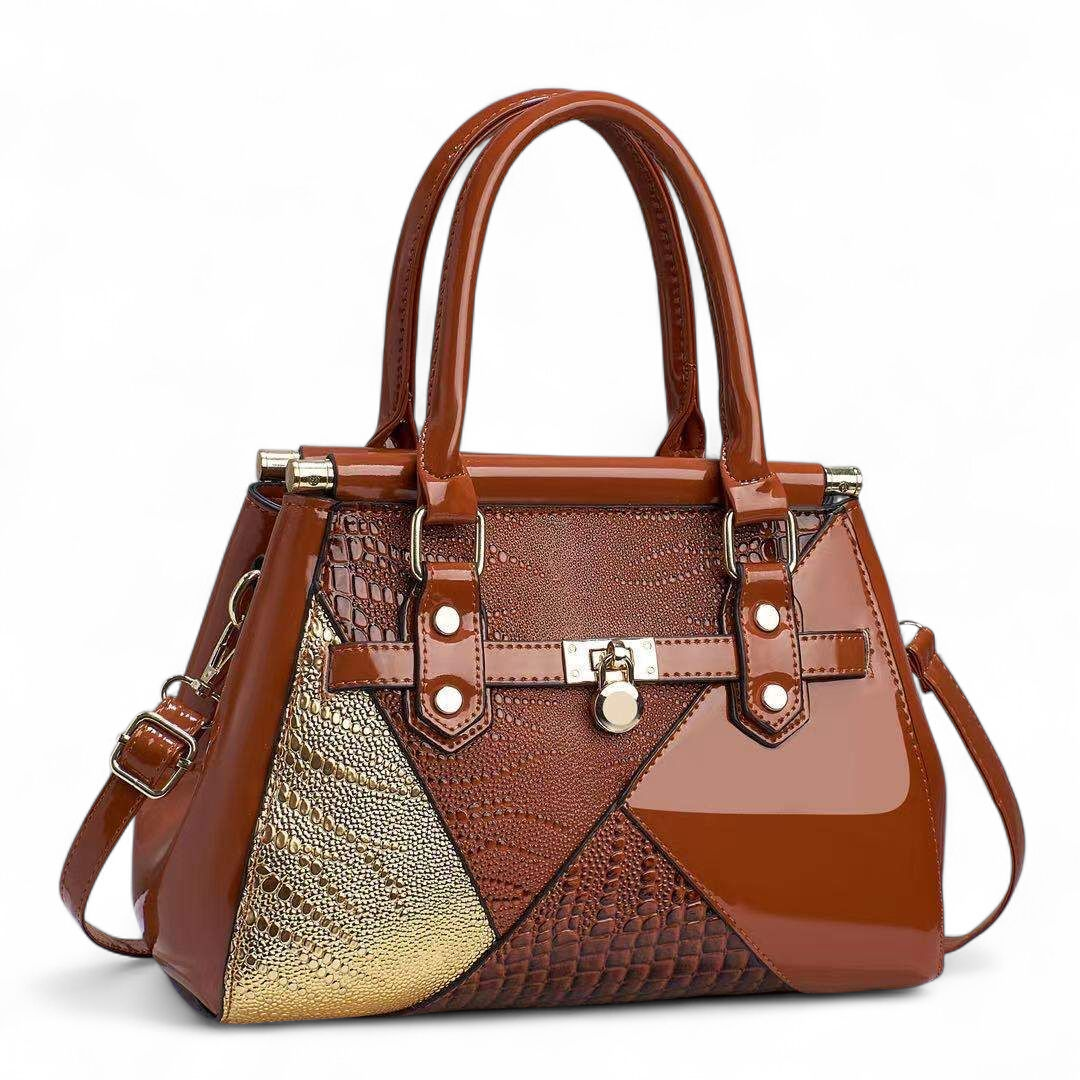Everyday Chic Patchwork Satchel