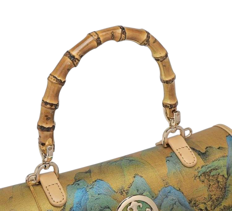 Imperial Brushstroke Bamboo Bag