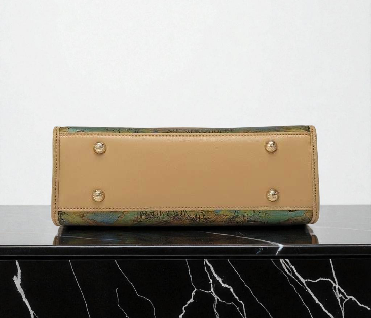 Imperial Brushstroke Bamboo Bag