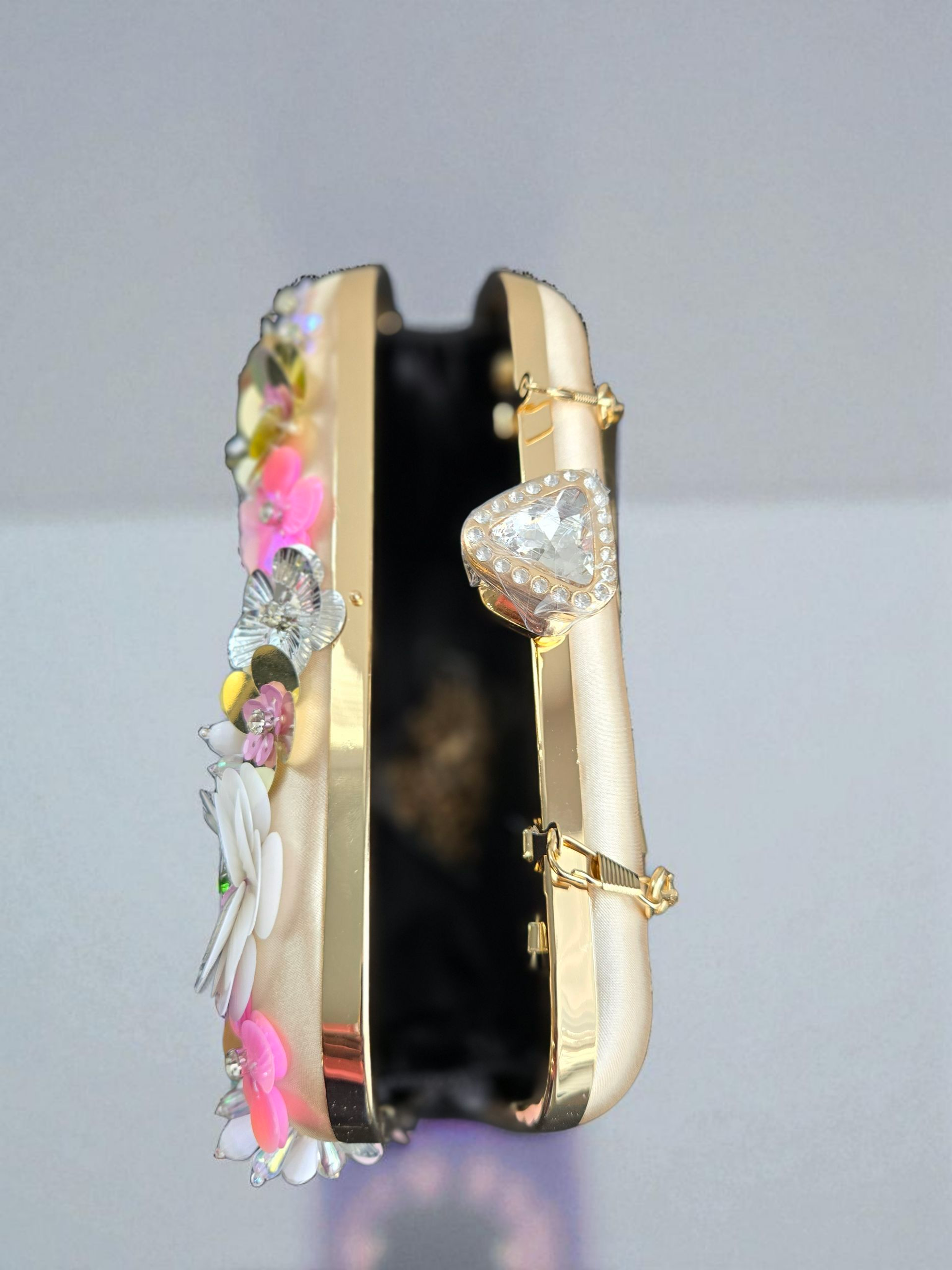 Bolso de mano adornado Bloom Couture