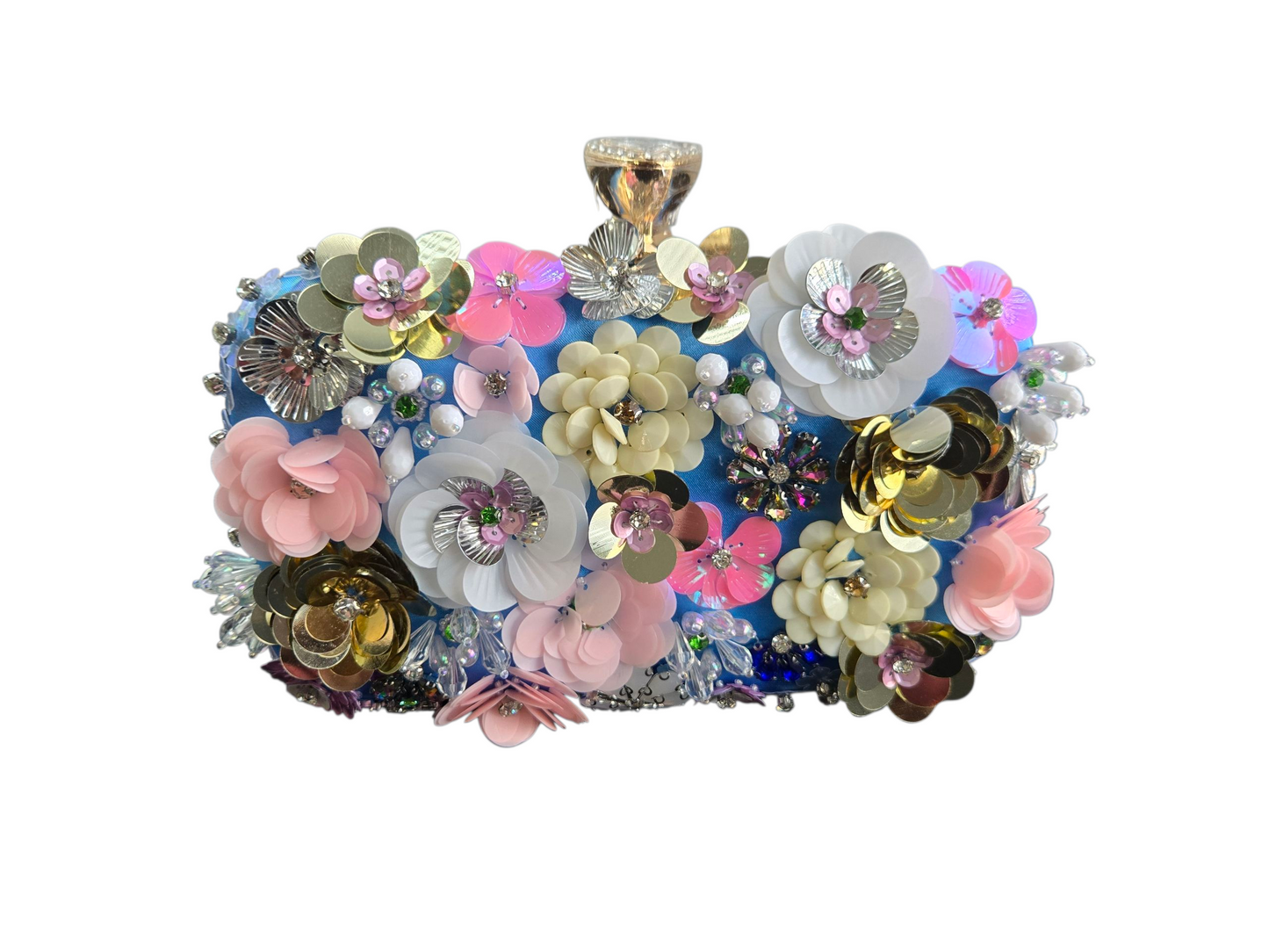 Bloom Couture Embellished Clutch