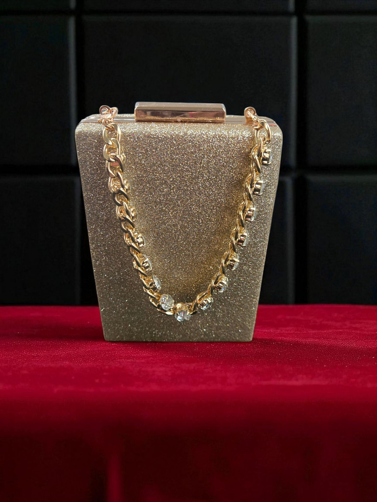 Stardust Glam Box Clutch