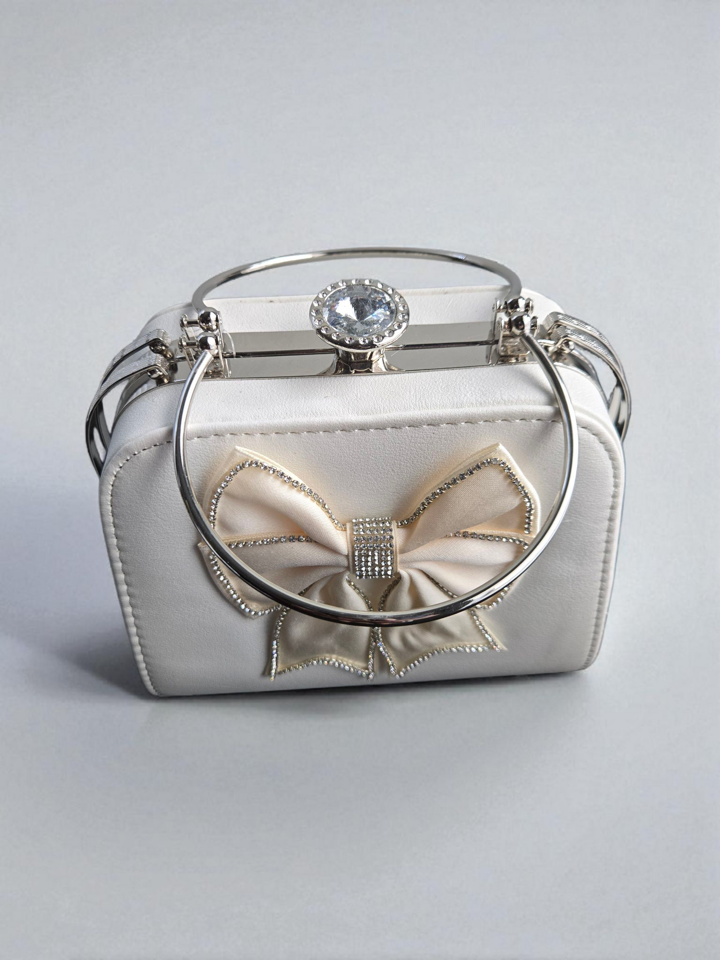 Diamond Bow Grace Clutch