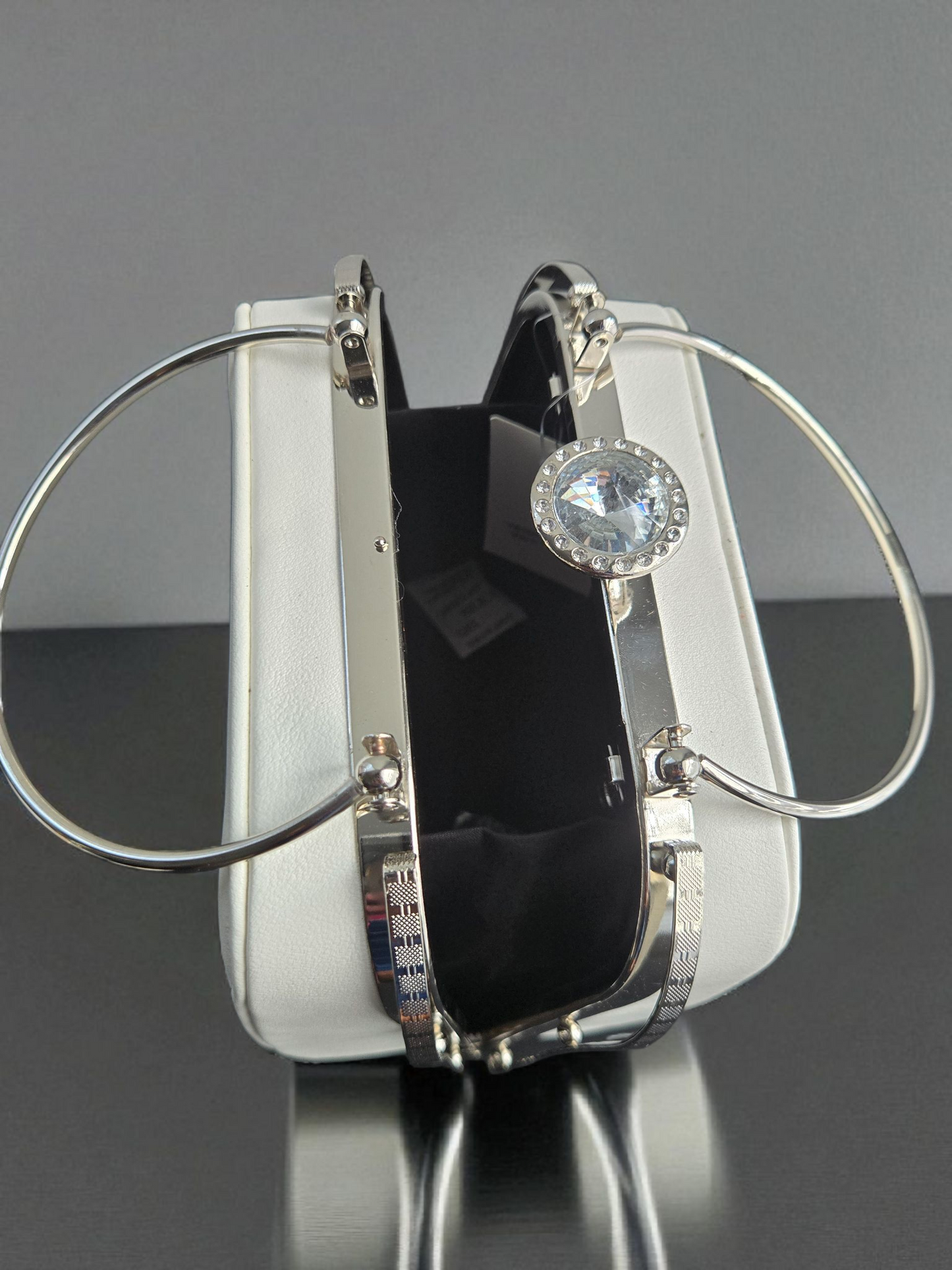 Diamond Bow Grace Clutch