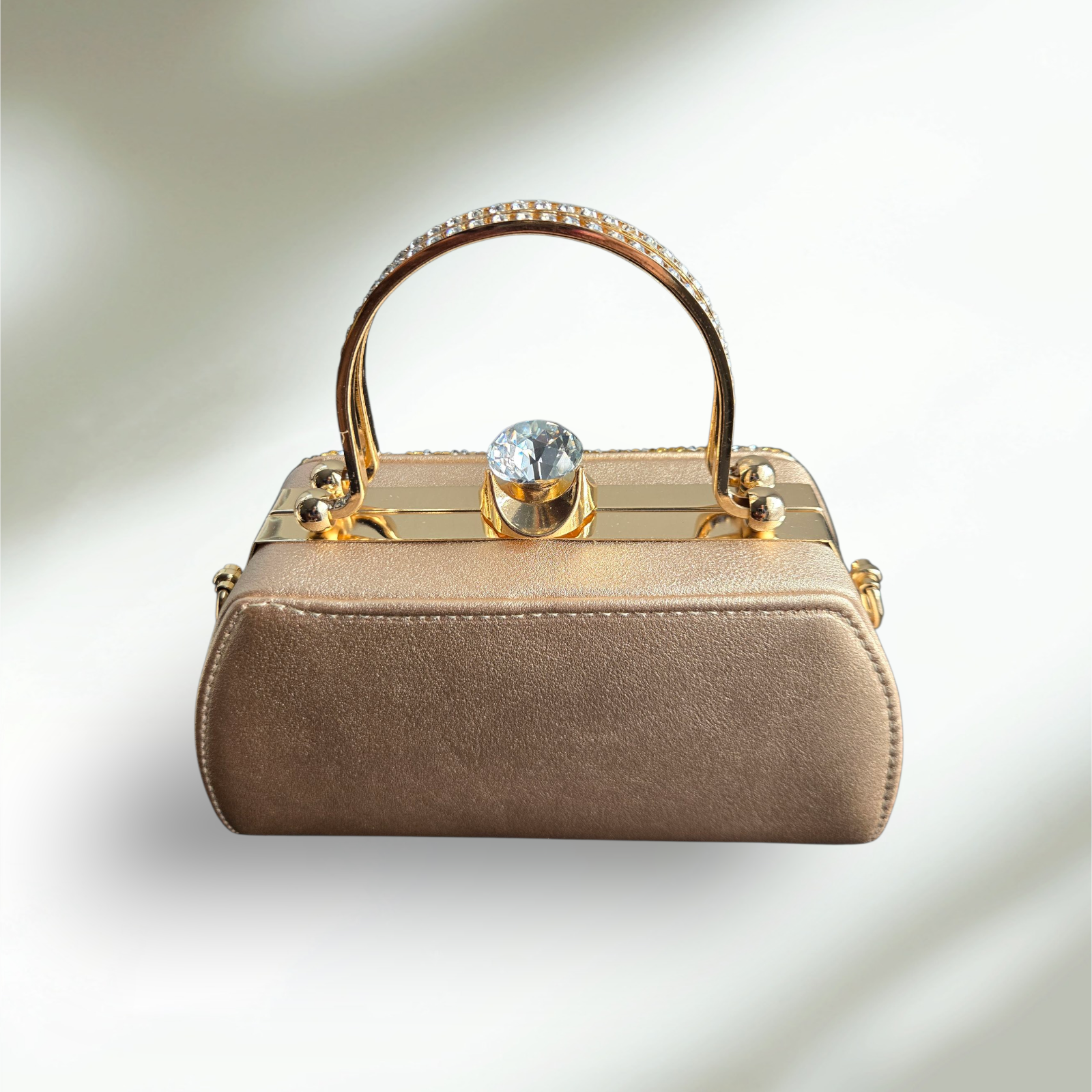 Golden Phoenix Jewel Clutch