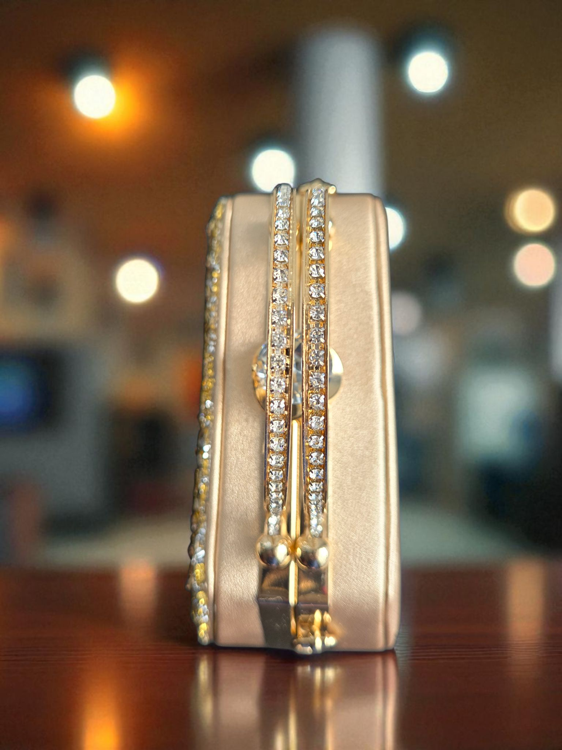 Golden Phoenix Jewel Clutch