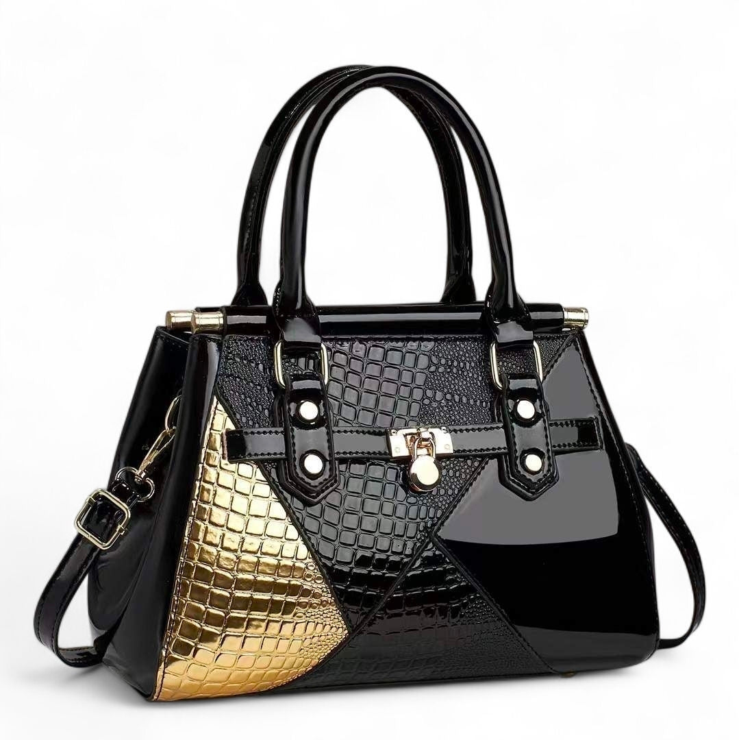 Everyday Chic Patchwork Satchel