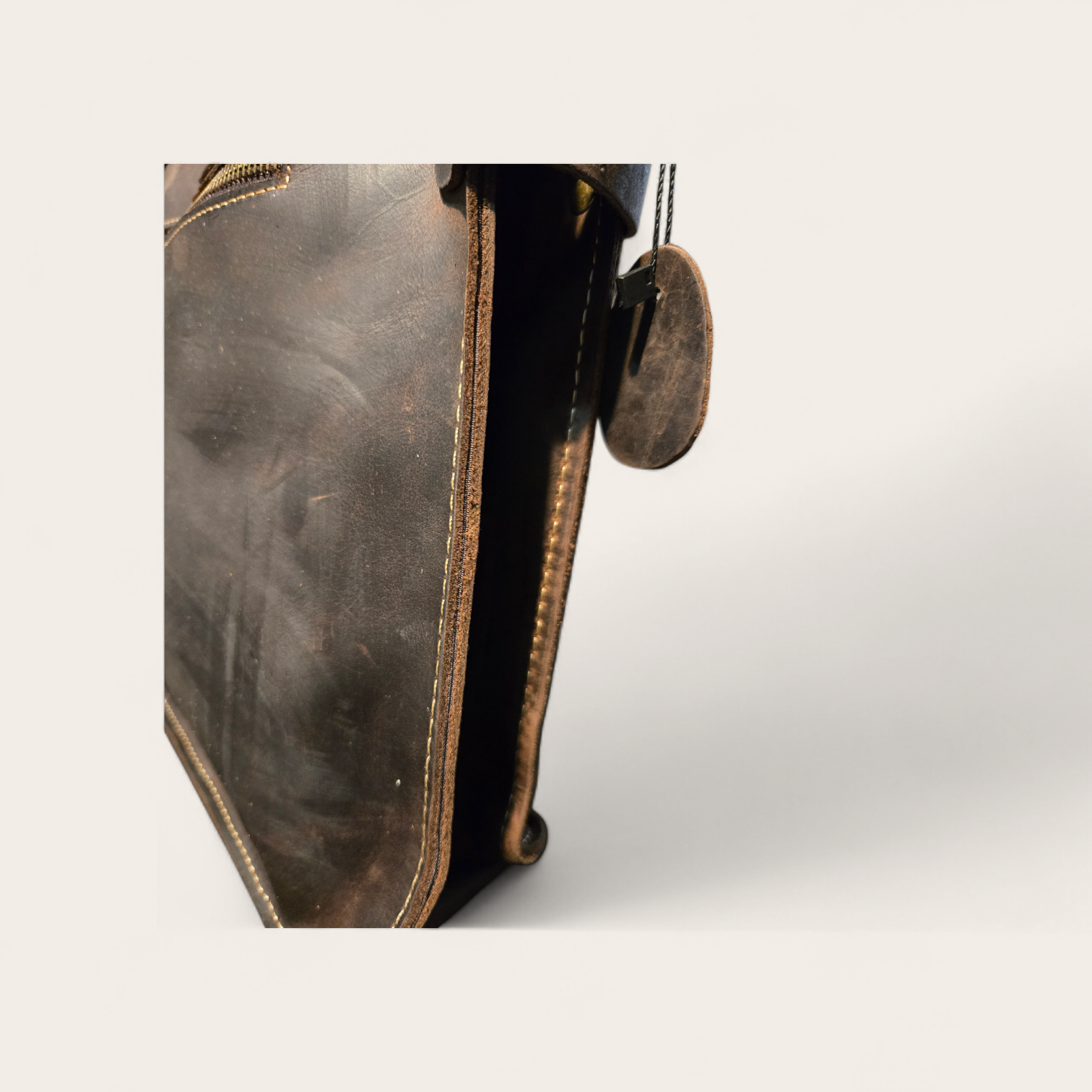 Atlas Heritage Leather Briefcase – Executive Work & Travel Bag