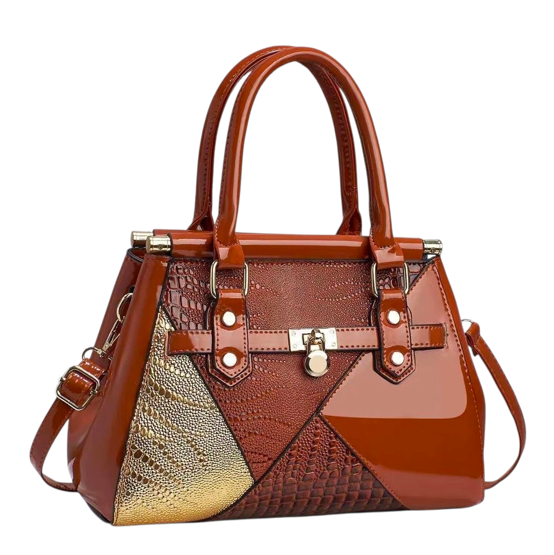 Everyday Chic Patchwork Satchel