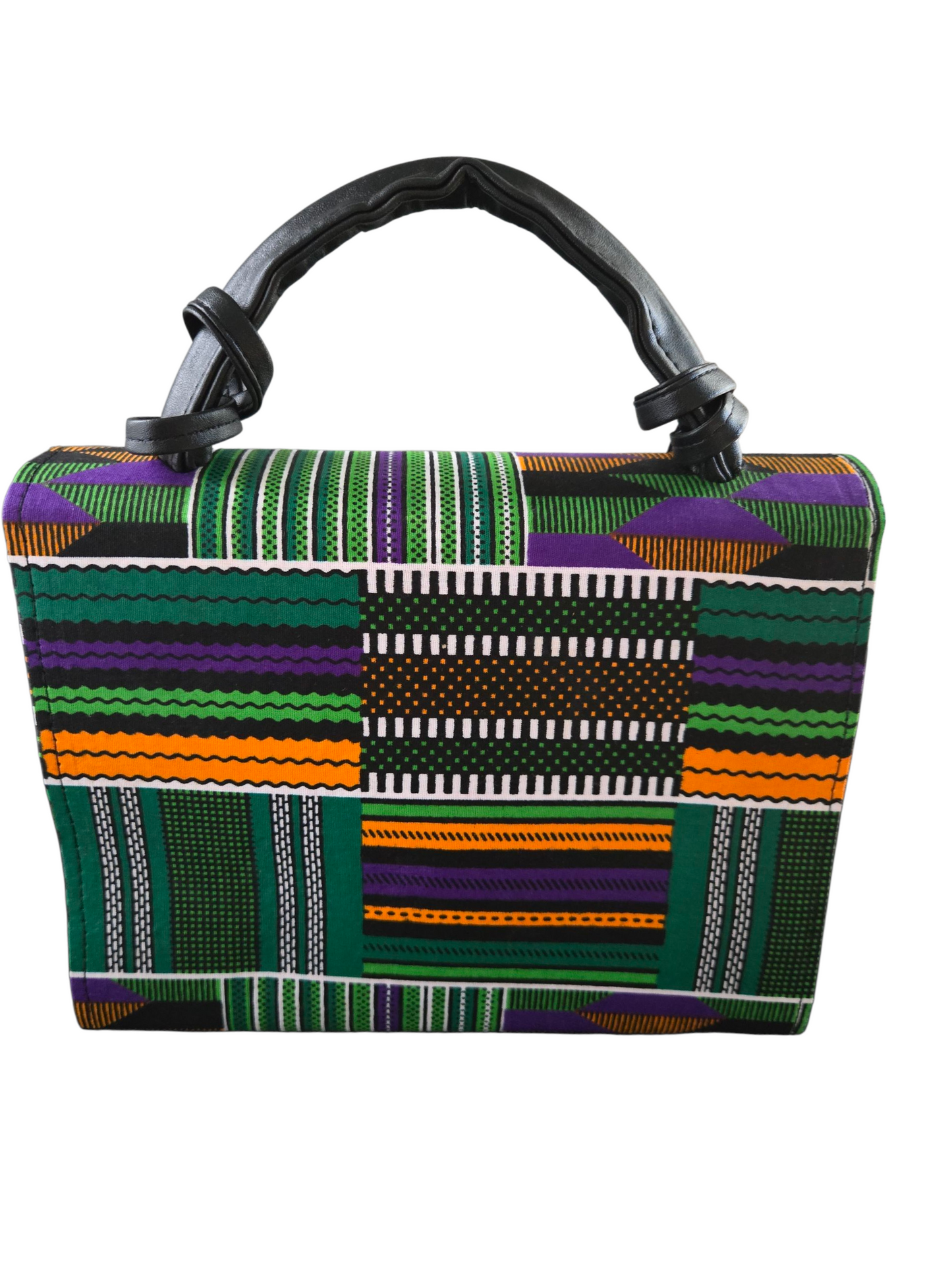 Gidi Vibes Structured Ankara Top-Handle Bag – Heritage Fashion Purse