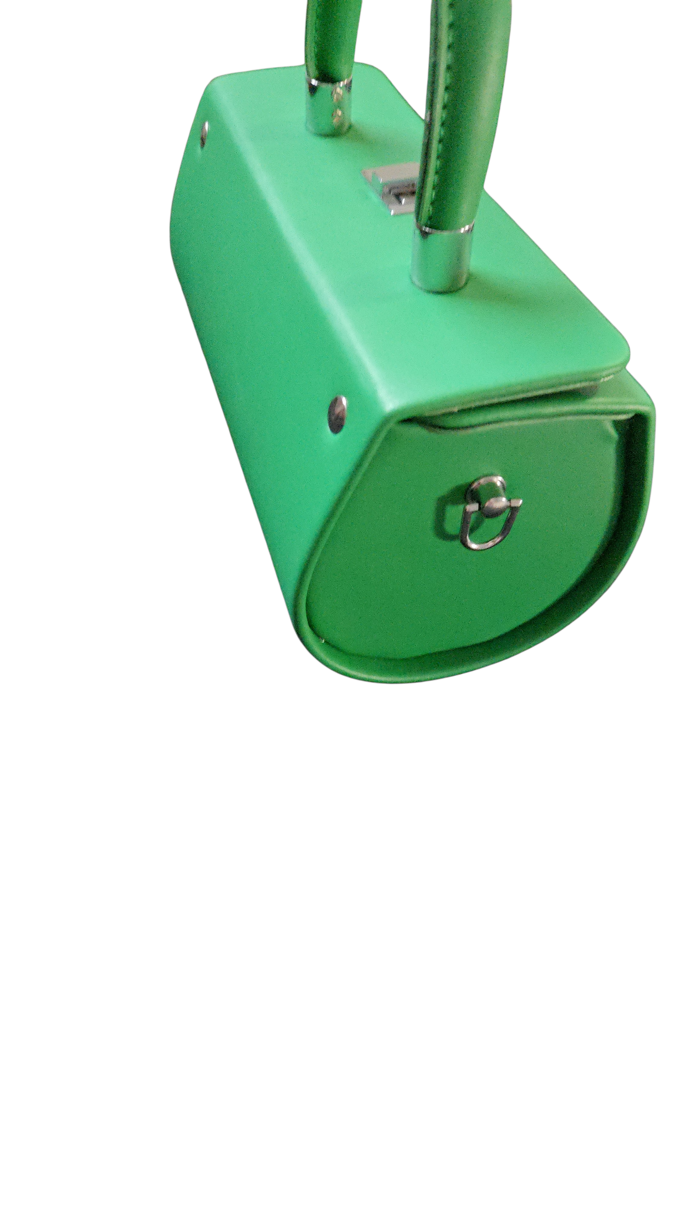 Emerald Box Top-Handle Handbag – Modern Structured Mini Purse