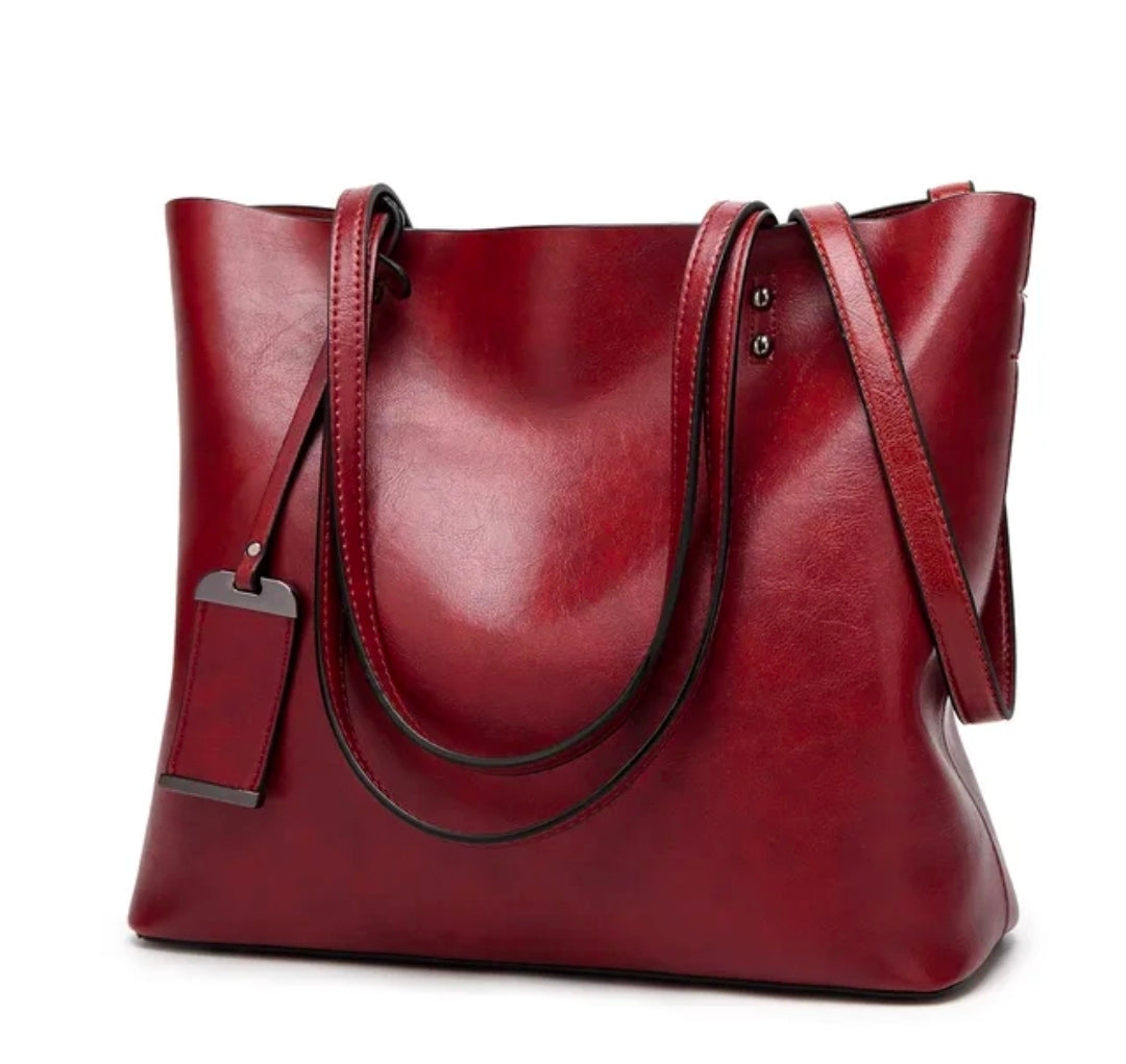 Urban Essential Leather Tote