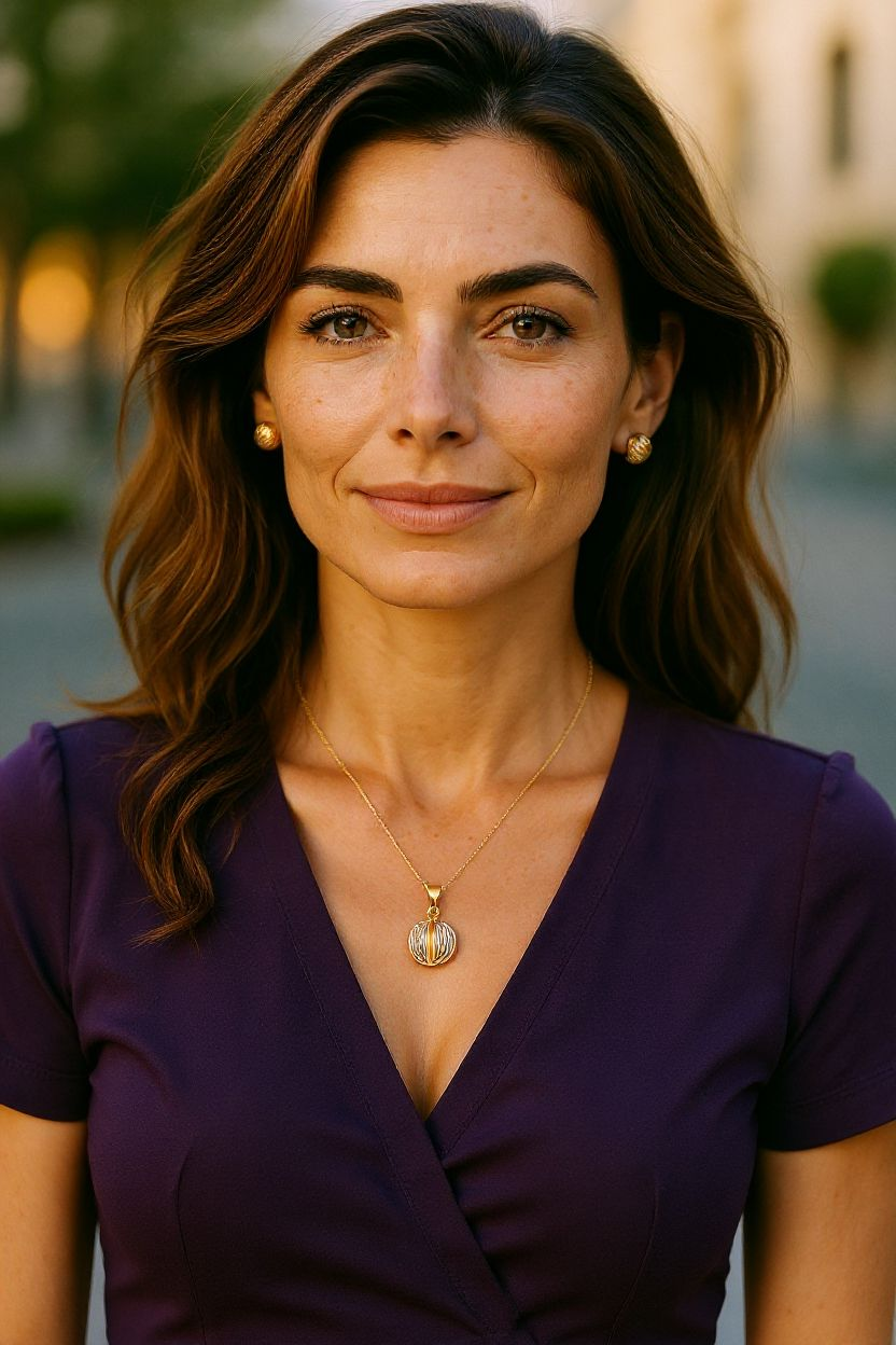 Tri-Tone Ribbed Jewelry Set – Earrings & Pendant in Gold, Silver & Rose Gold