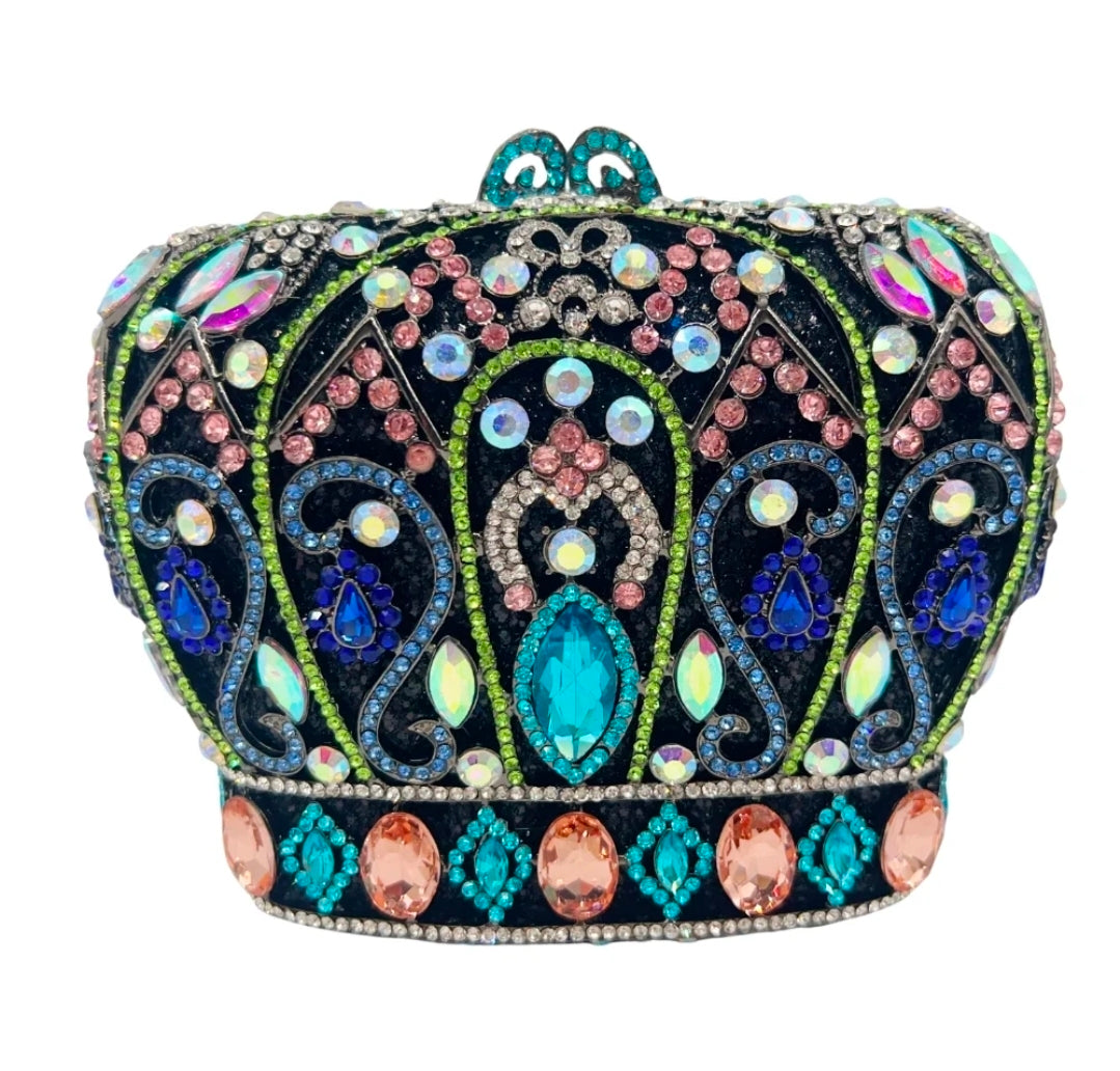 Luxury Jeweled Clutch Purse – Crystal Embellished Evening Bag