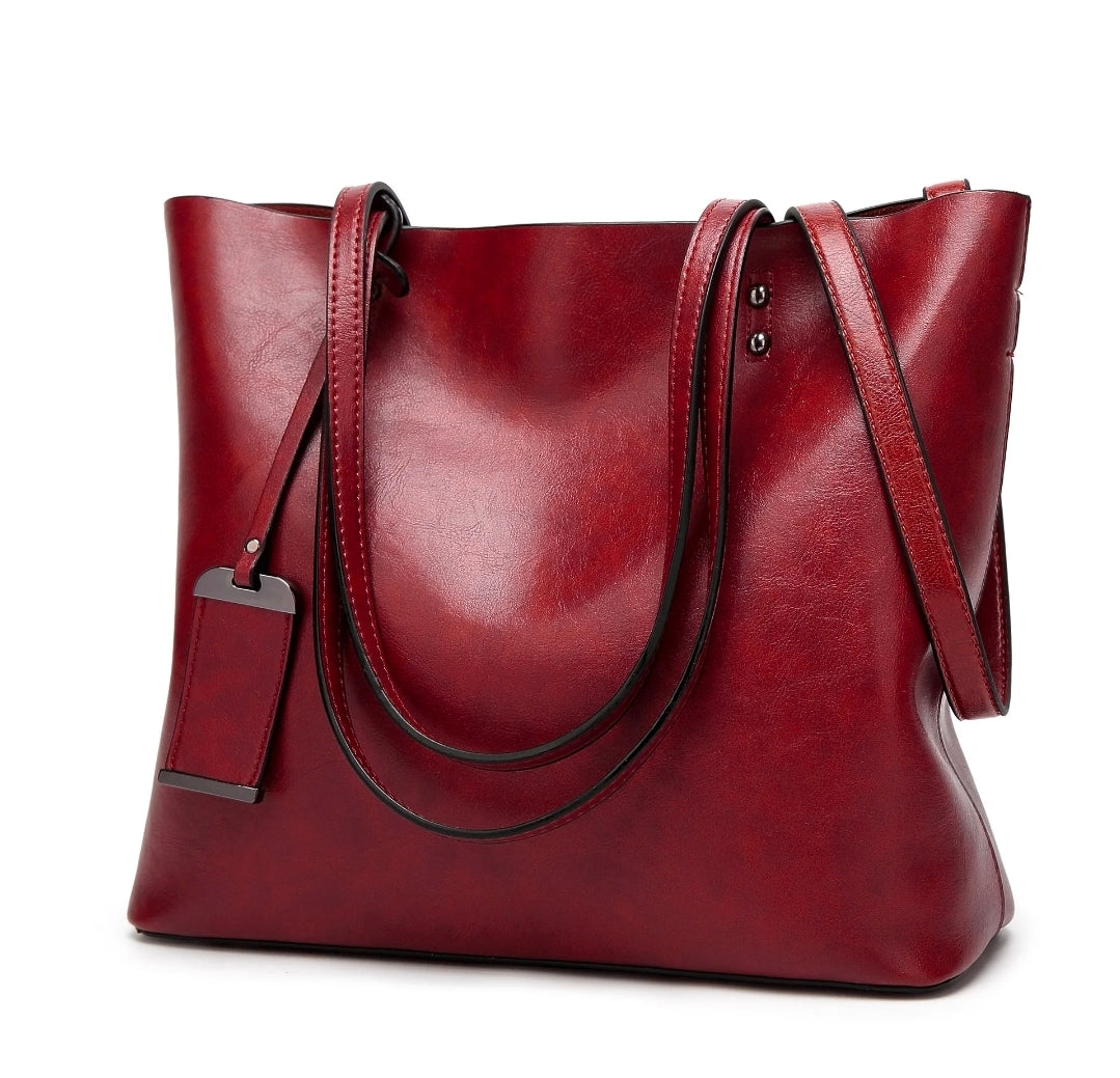 Urban Essential Leather Tote