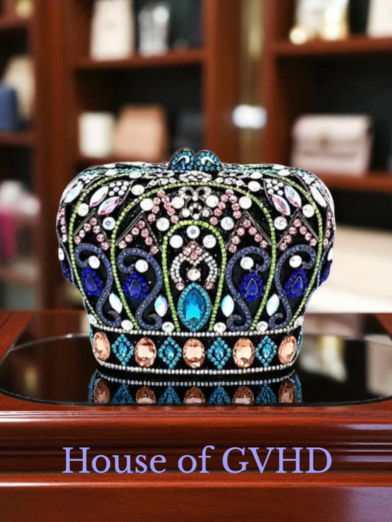 Luxury Jeweled Clutch Purse – Crystal Embellished Evening Bag