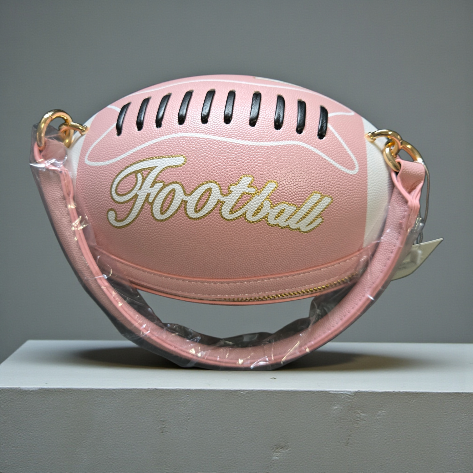 Football Crossbody Handbag – Playful Luxury Statement Bag