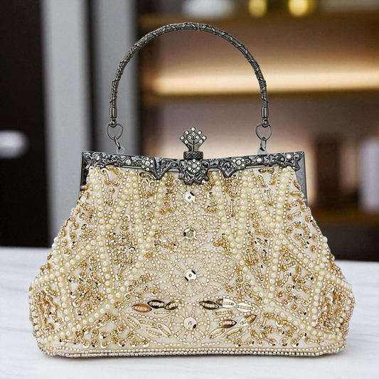 Royal Heirloom Pearl Clutch
