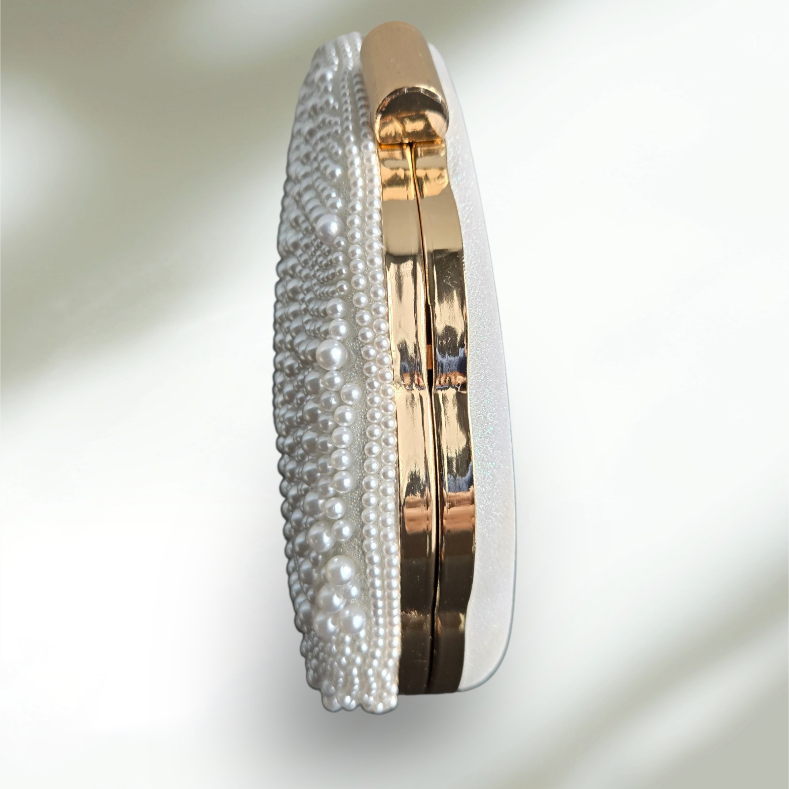 Pearl Petal Elegance Clutch