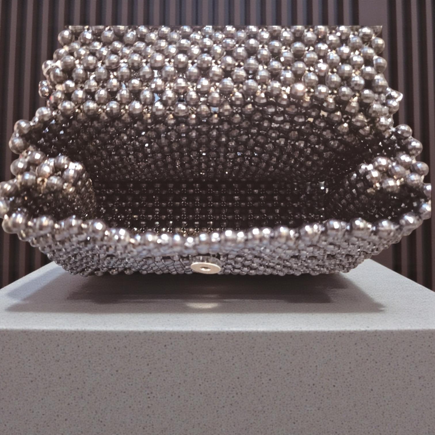 Aurora Tassel Beaded Mini Handbag – Handcrafted Statement Purse