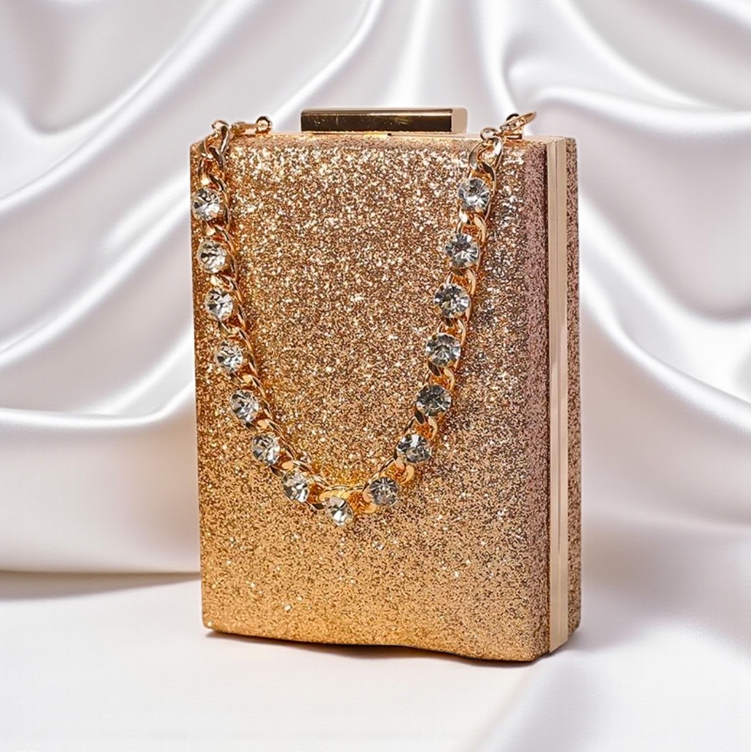 Stardust Glam Box Clutch
