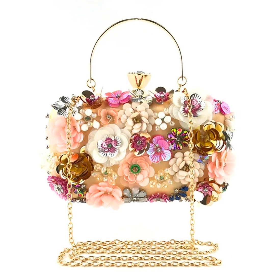Bloom Couture Embellished Clutch