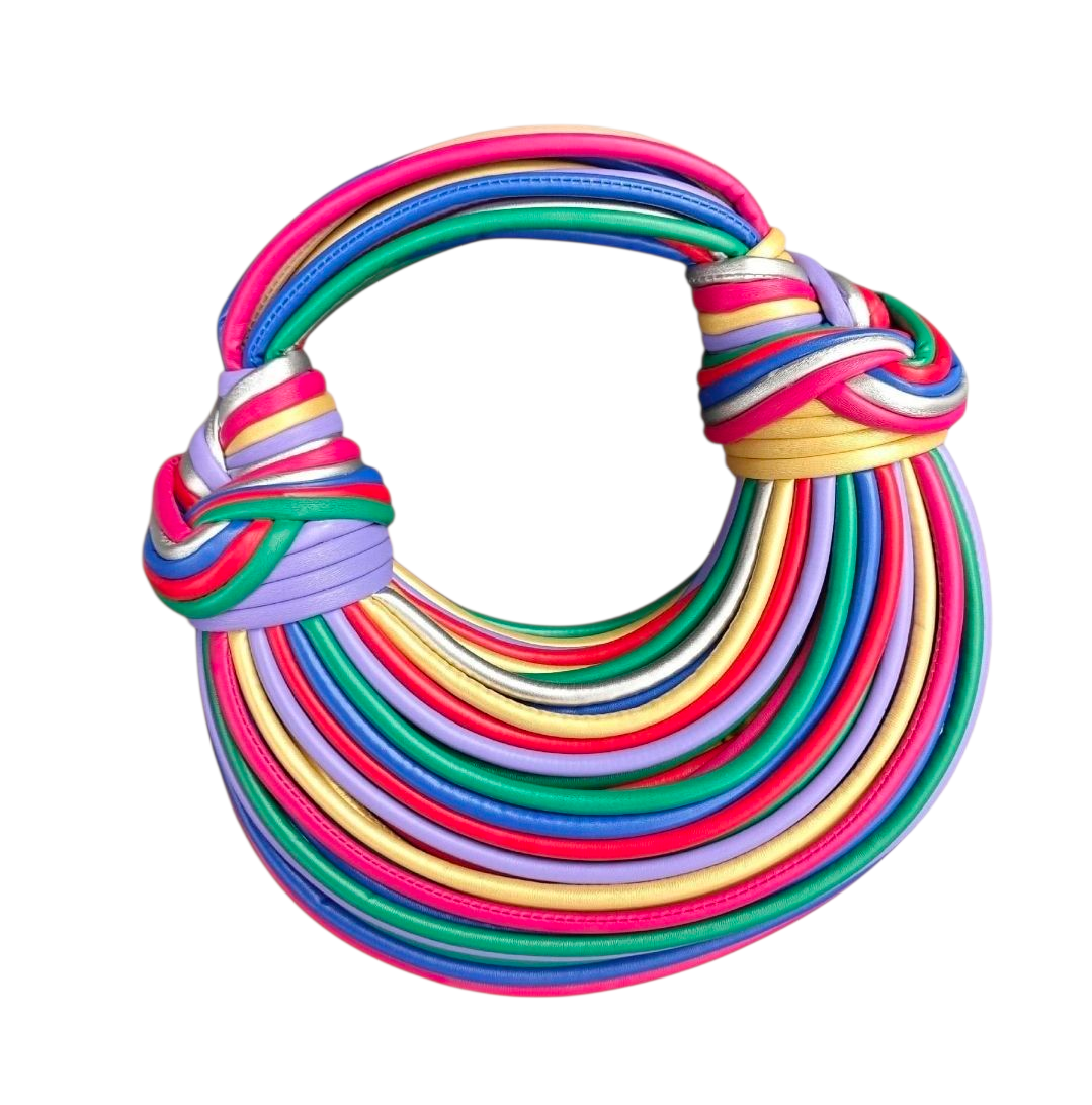 Colorburst Sculptural Shoulder Bag