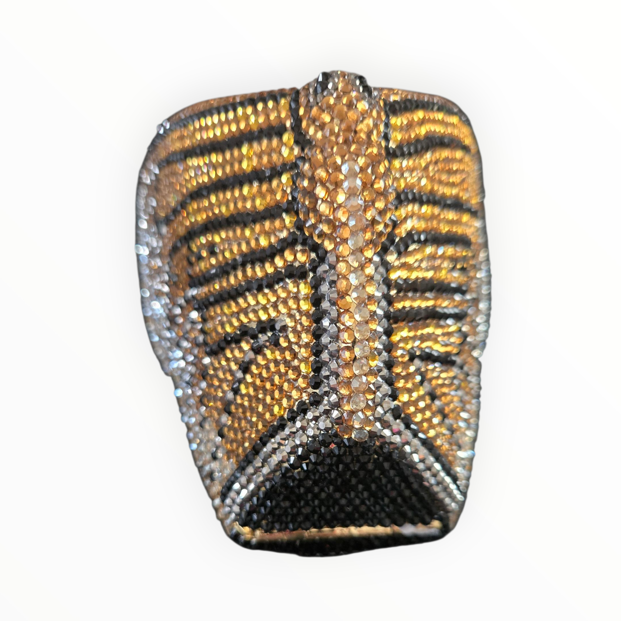 Crystal Butterfly Wing Clutch – Luxury Multicolor Statement Bag