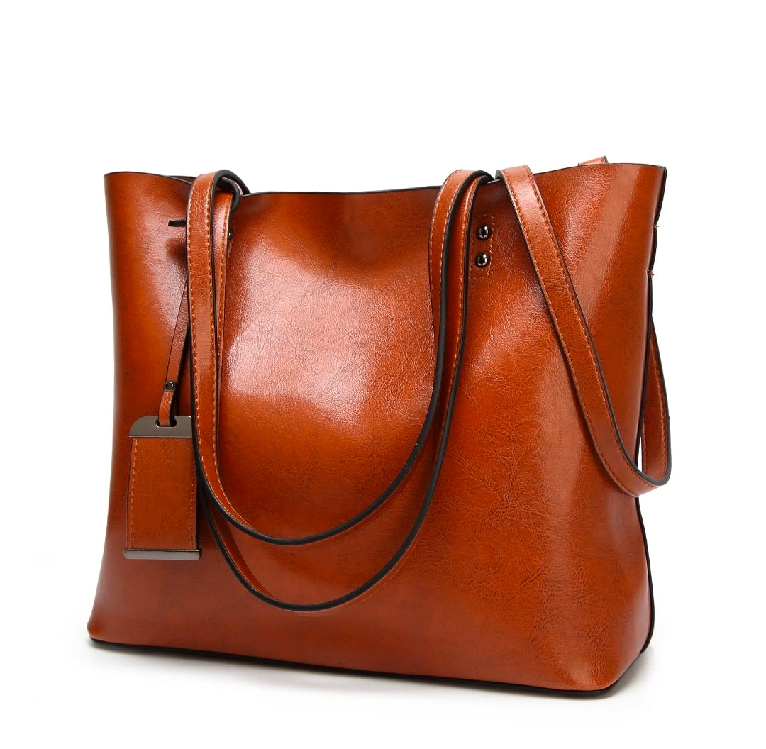 Urban Essential Leather Tote