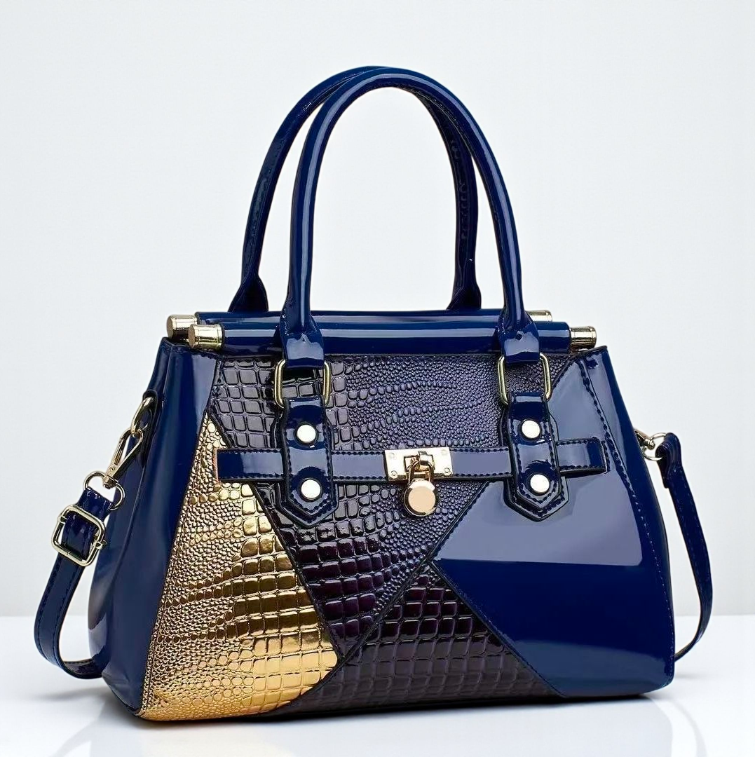 Everyday Chic Patchwork Satchel