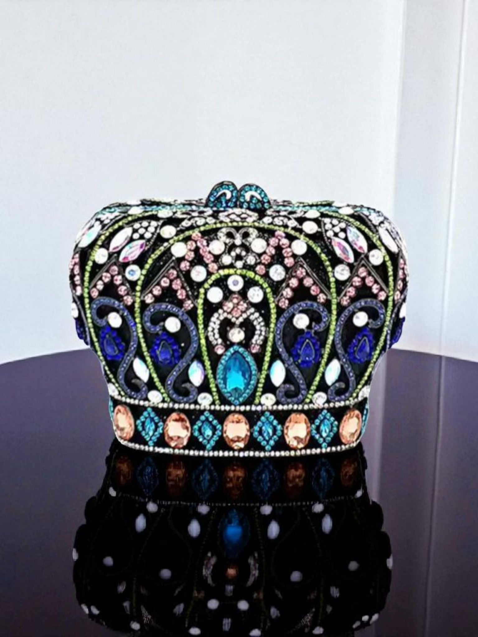 Luxury Jeweled Clutch Purse – Crystal Embellished Evening Bag