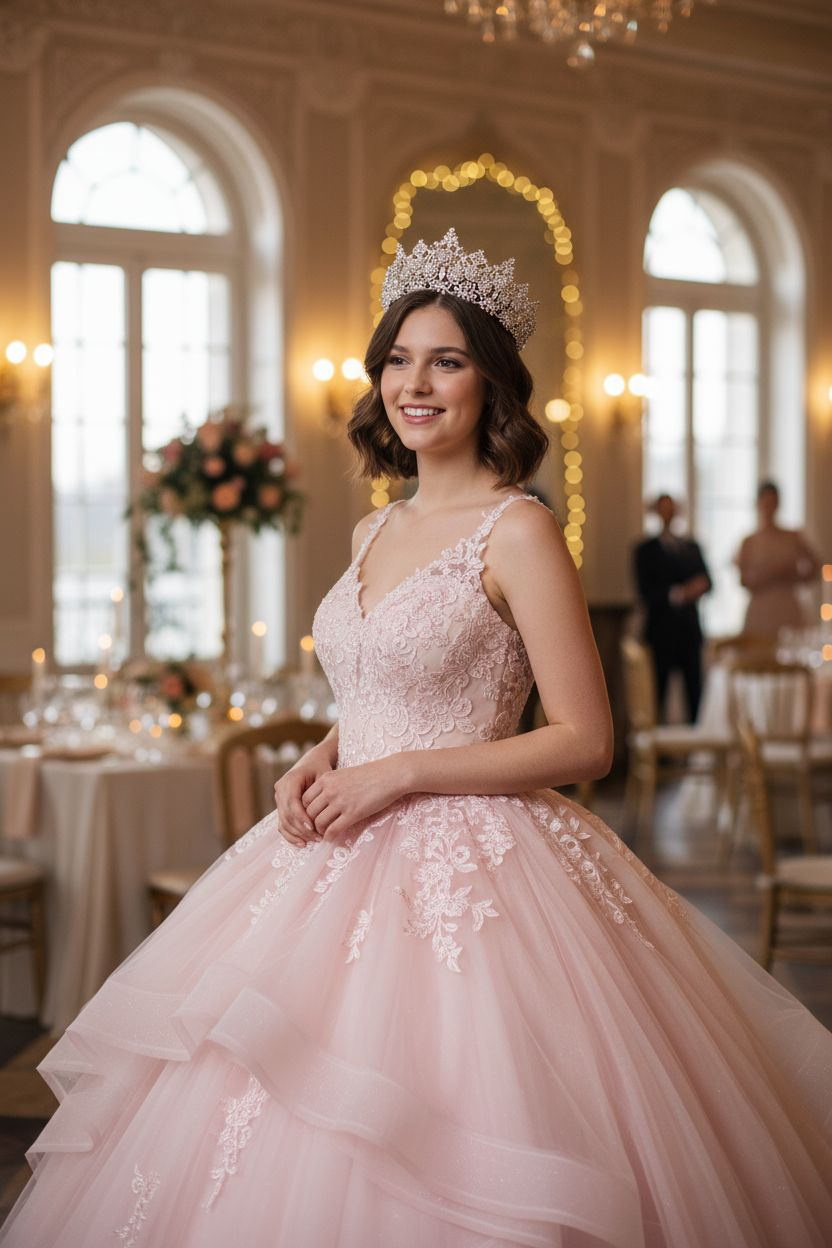 Regal Crystal Bridal Tiara – Luxury Crown for Weddings & Special Occasions