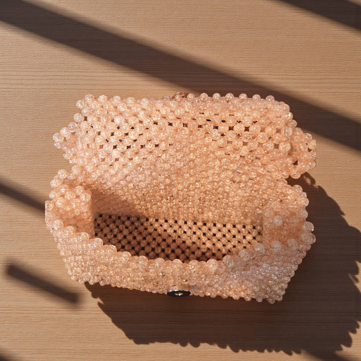 Aurora Tassel Beaded Mini Handbag – Handcrafted Statement Purse